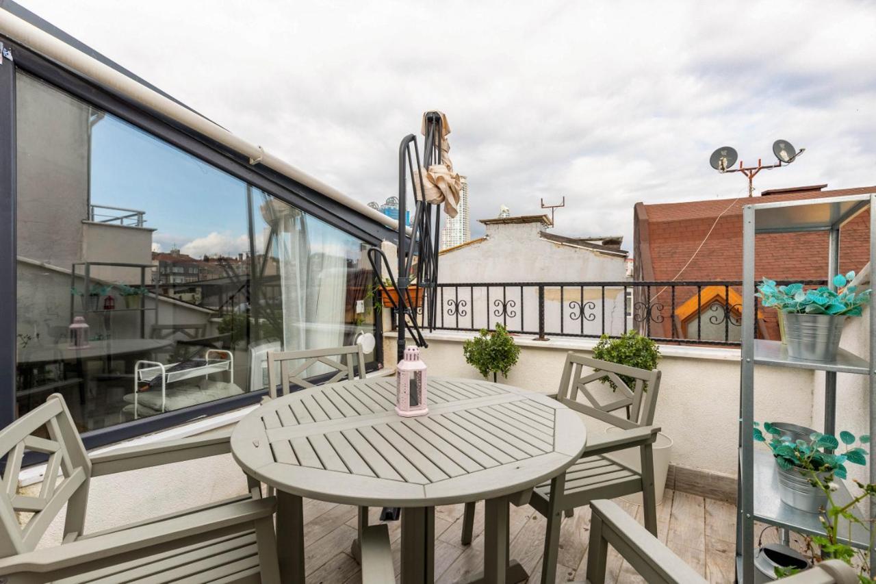 Exquisite Flat With Terrace In Nisantasi Apartment Istanbul Exterior foto